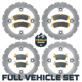 Kawasaki KRX/KRX4 1000 2020-2026 Ridge Rider Rotor and Brake Pad Kit Traild