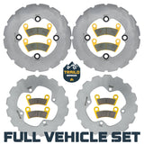 Polaris Ranger XP 1000 / XP Kinetic 2021-2027 Ridge Rider Rotor and Pad Kit Traild