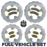 CFMoto U10 PRO/U10XL PRO 2025-2026 Ridge Rider Rotor and Pad Kit