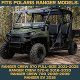Polaris Ranger EV/Crew 700/570/570-6 2008-2025 Ridge Rider Rotor and Pad Kit