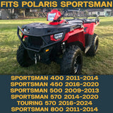 Polaris Sportsman 400/450/500/570/800 2009-2024 Ridge Rider Rotor and Pad Kit