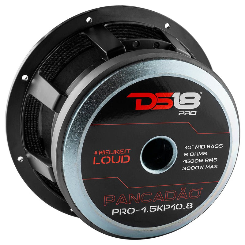 PANCADÃO Mid-Bass Loudspeaker 10" 1500 Watts Rms 8-Ohm