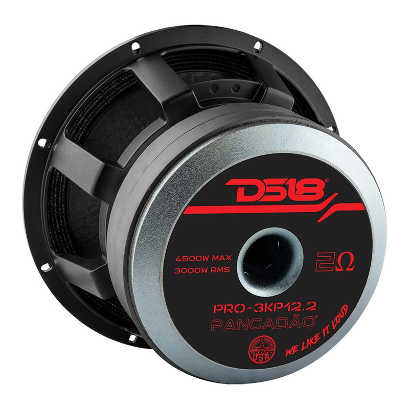 PANCADÃO Mid-Bass Loudspeaker 12" 3000 Watts Rms 2-Ohm