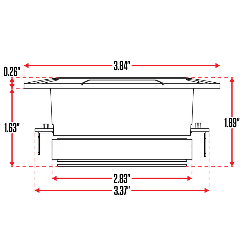 PRO-4-TWT // 4" 180 Watt Aluminum Super Tweeters, Pair CT Sounds