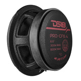 6.5” Motorcycle & Motorsports Loudspeaker With Water Resistant Carbon Fiber Cone | 4-Ohm 300W RMS DS18