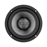 DS18 PRO-CF6.4NR 6.5" 250W RMS Neodymium Carbon Fiber Water Resistant Cone Midbass Speaker (Single) DS18