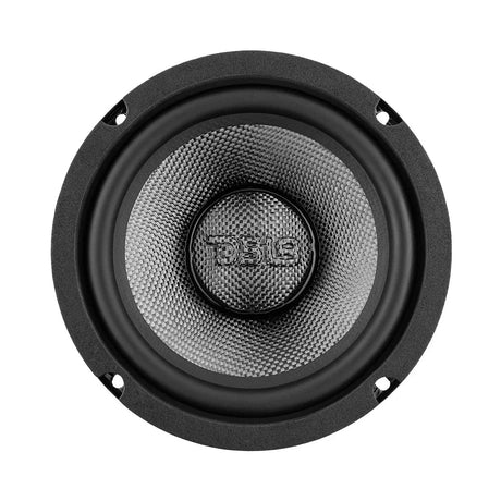 DS18 PRO-CF6.4NR 6.5" 250W RMS Neodymium Carbon Fiber Water Resistant Cone Midbass Speaker (Single) DS18