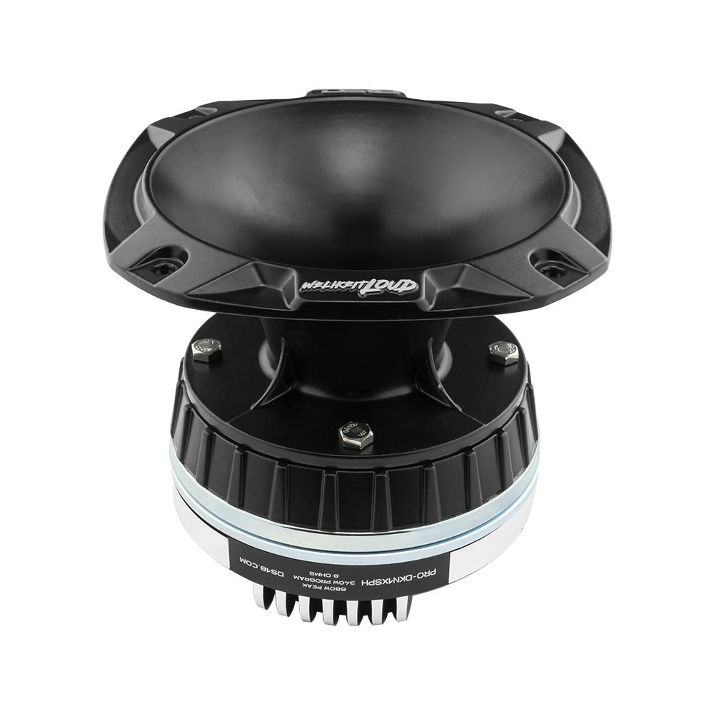 2" Bolt On Throat Neodymium Driver with Spacer, 2" Throat Phenolic VC 680 Watts and PRO-HA52/BK Horn 680 Watts 117dB 8 Ohm Mounting Depth 5.22" Throat