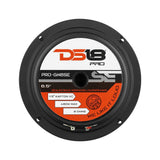 DS18 PRO-GM6SE 6.5" Sealed Back Mid-Range Loudspeaker 480 Watts 8-Ohm