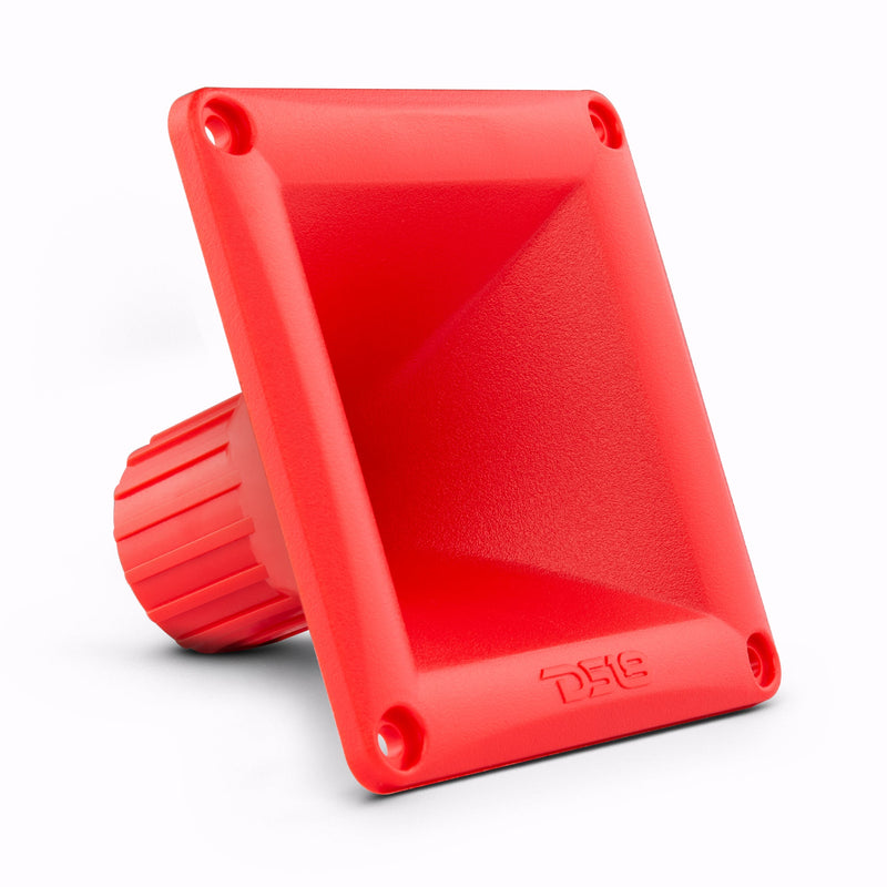 1" Throat Twist On 45x45° 2.68" Depth Plastic Horn