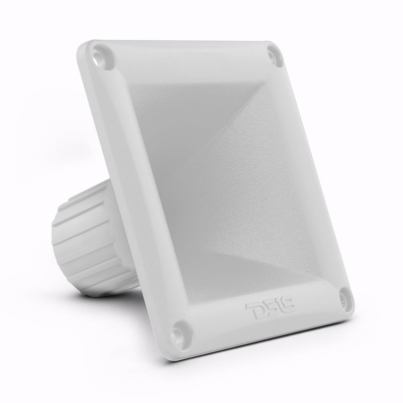 1" Throat Twist On 45x45° 2.68" Depth Plastic Horn