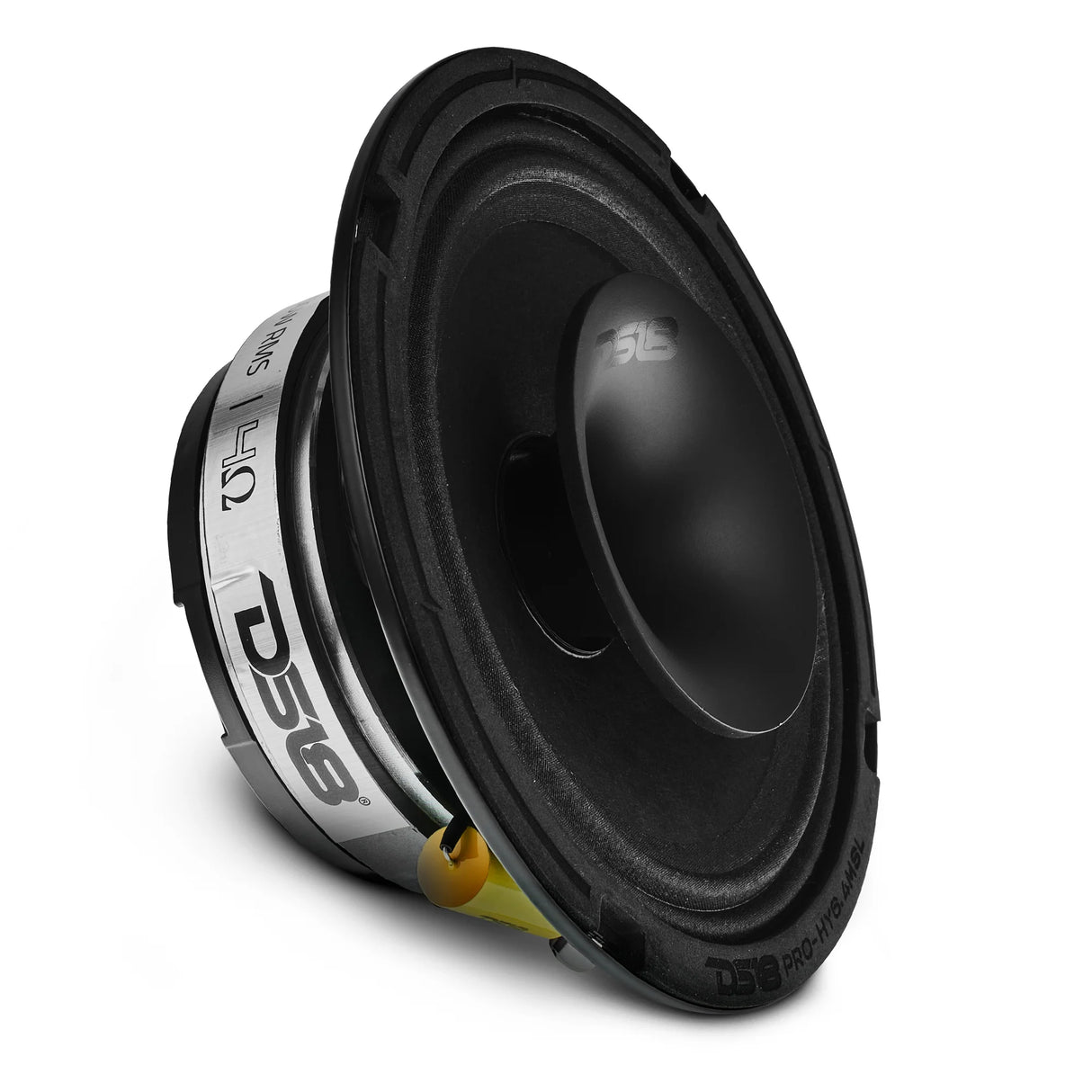 DS18 PRO 6.5" Shallow Coaxial Hybrid Mid-Range Loudspeaker with Built-in Driver 150 Watts Rms 4-Ohm