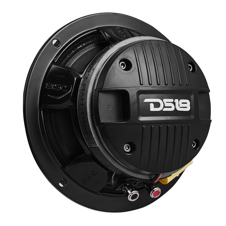 DS18 PRO 6.5" Shallow Coaxial Hybrid Mid-Range Loudspeaker with Built-in Driver 150 Watts Rms 4-Ohm
