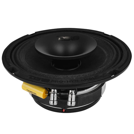 DS18 PRO 6.5" Shallow Coaxial Hybrid Mid-Range Loudspeaker with Built-in Driver 150 Watts Rms 4-Ohm
