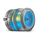 2.3" Neodymium Super Bullet Tweeter with 1" Aluminum Voice Coil & Digital LED Lights