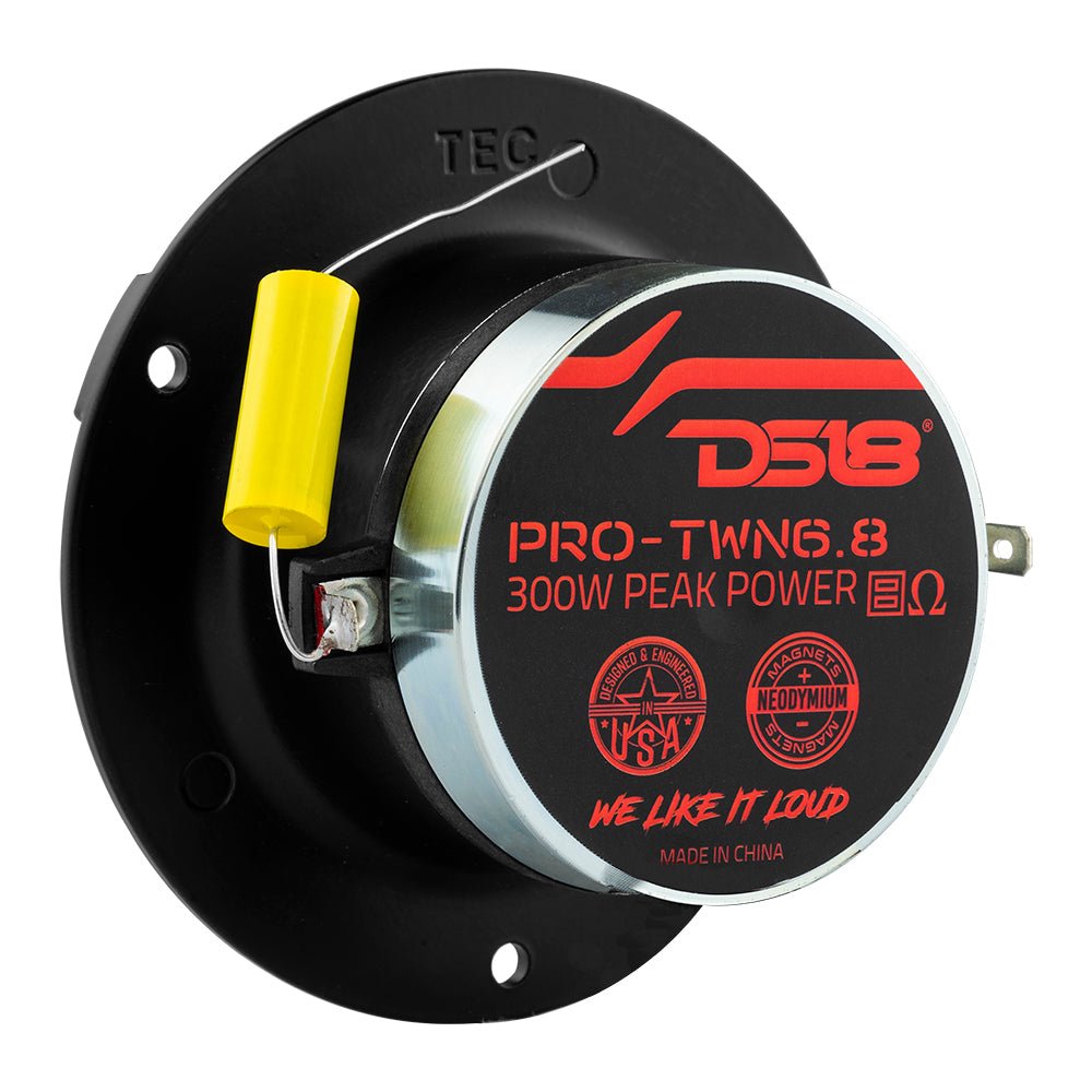 4" High Compression Neodymium Tweeter | 150W 1.25" Polyimide 8-Ohm Vc
