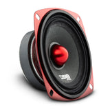 DS18 PRO-X4.4BMSL 4" 100W RMS Shallow Midrange Bullet Speaker (Single)
