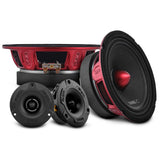 PRO Audio 6.5″ Speaker Upgrade Kit –  With OEM Speaker Adapters, Amplifier & Wiring Kit DS18
