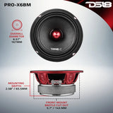 PRO-X Mid-Range Loudspeaker with Bullet