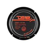 DS18 PRO-ZT6 6.5" 225W RMS Midrange Speaker w/ Built-in Bullet Tweeter 4-Ohm (Single) DS18