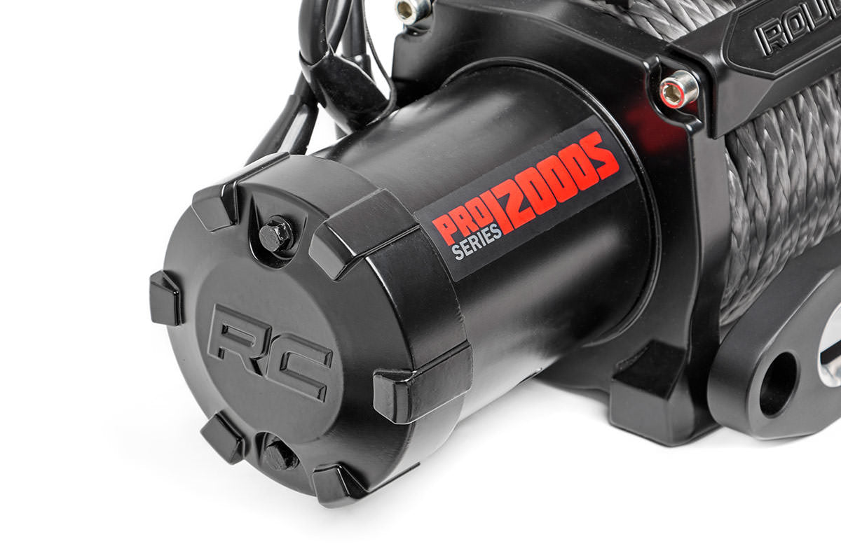9500-Lb Pro Series Winch Steel Cable Rough Country