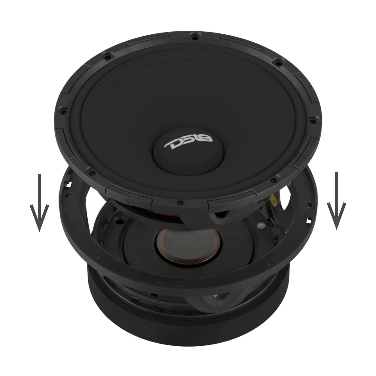 DS18 PROJECT 360 | 6.5" 300W RMS Midrange Speaker (Single) DS18