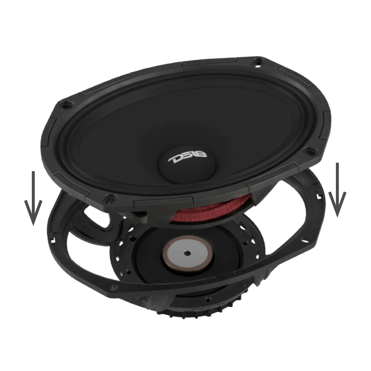 DS18 PROJECT 360 NEO | 6x9" 350W RMS Neodymium Midrange Speaker (Single) DS18