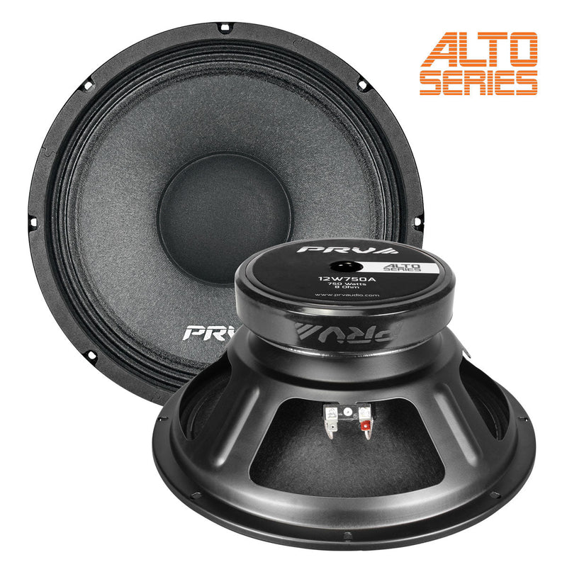 PRV AUDIO 12 Inch Woofer Speaker 12W750A 750 Watts Program Power PRV