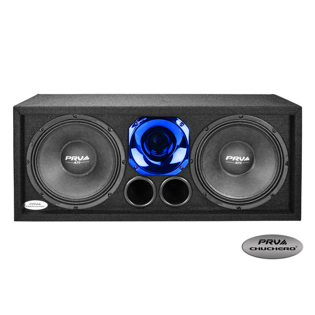 PRV Audio PRV210-290 BLUE Chuchero Speaker Box Dual 10in