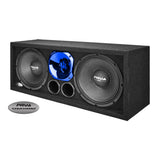 PRV Audio PRV210-290 BLUE Chuchero Speaker Box Dual 10in