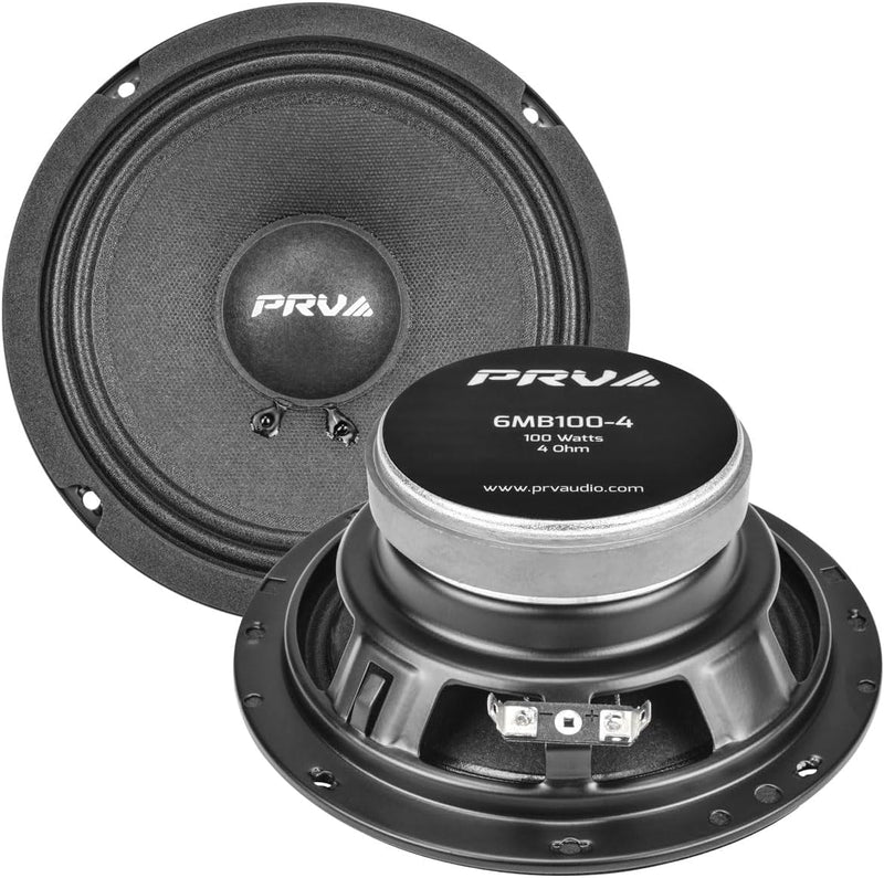 6MB100-4 (PAIR) | 6.5" MIDBASS LOUDSPEAKER PRV