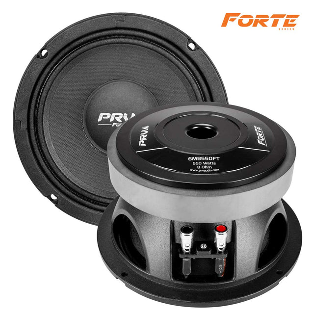 PRV AUDIO 6.5 Inch Midbass Speaker 6MB550FT 8 Ohm PRV