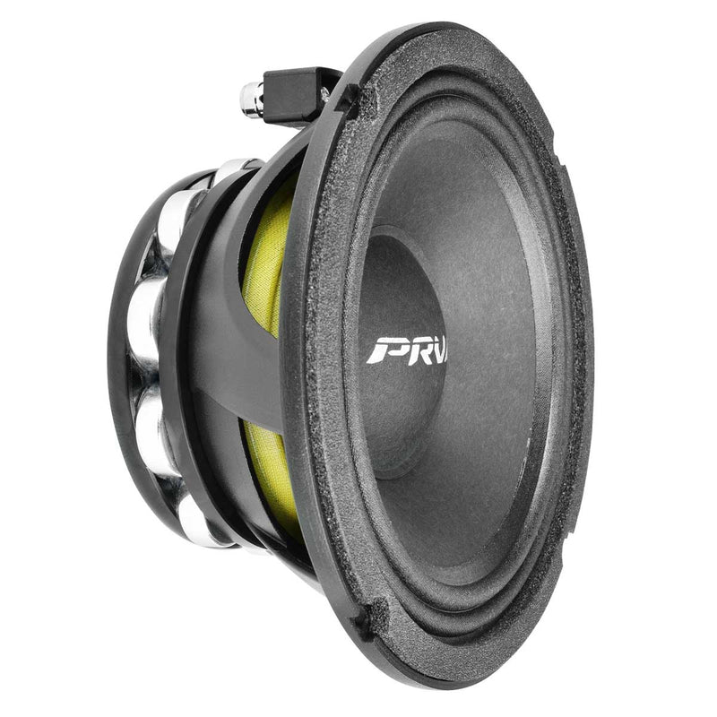 PRV AUDIO 6.5 Inch Midrange Speaker 6MR500-NDY 500 Watts 8 Ohm Neodymium Magnet PRV
