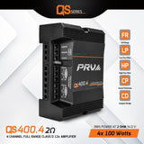QS400.4 | 4 Channel Full Range Amplifier 2 Ohm PRV