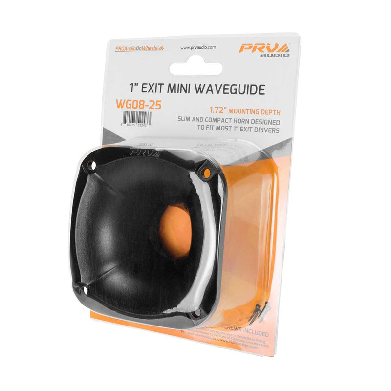 PRV WG08-25 Waveguide 1" EXIT MINI WAVEGUIDE PRV