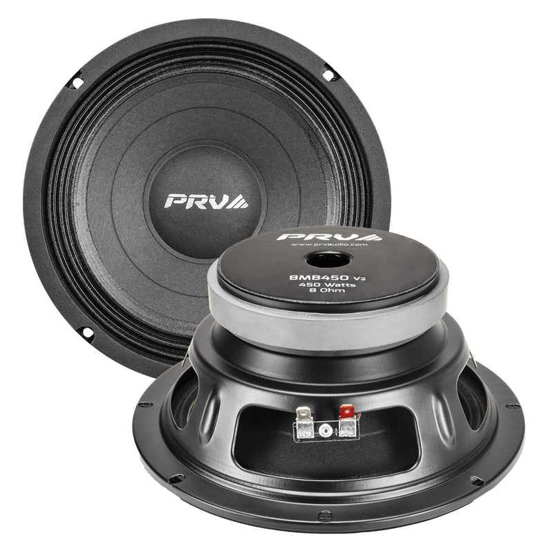8MB450 v2 PRV 8" MIDBASS LOUDSPEAKER PRV