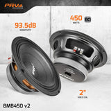 8MB450 v2 PRV 8" MIDBASS LOUDSPEAKER PRV