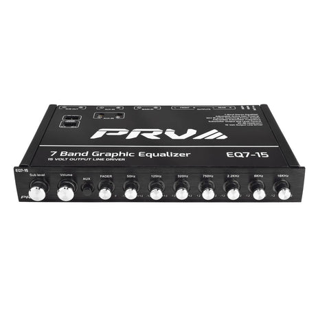 PRV EQ7-15 15 Volts 7 Band Car Audio Equalizer PRV