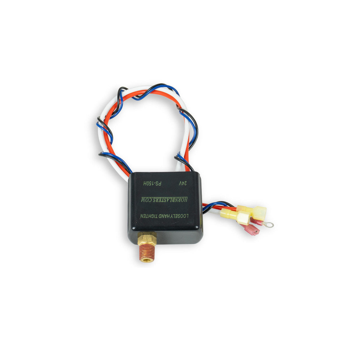 24-Volt Weatherproof Pressure Switch with 40A Relay HornBlasters