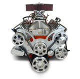 GM Big Block Compatible 540 c.i. Pro Series Engine - 670 Horsepower - Deluxe Dressed - Polished Pulleys - Carbureted