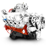 GM Big Block Compatible 598 c.i. Pro Series Engine - 741 Horsepower - Deluxe Dressed - Polished Pulley Kit - Carbureted