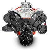 GM Big Block Compatible 572 c.i. Pro Series Engine - 750 Horsepower - Deluxe Dressed - Black Pulley Kit - Carbureted