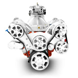 GM Big Block Compatible 632 c.i. Pro Series Engine - 815 Horsepower - Deluxe Dressed - Polished Pulley Kit - Carbureted