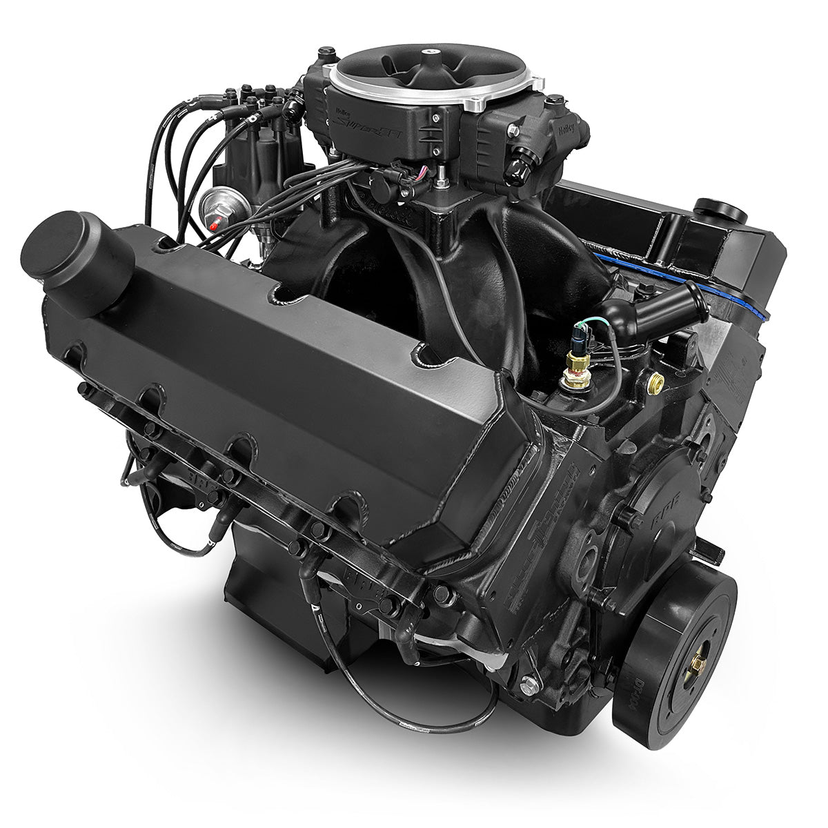 GM Big Block Compatible 632 c.i. Pro Series Engine - 815 Horsepower - Blackout Reaper Edition Base Dressed - Fuel Injected