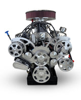 Ford Small Block Compatible 427 c.i. Pro Series Engine - 541 Horsepower - Deluxe Dressed - Polished Pulley Kit- Front Sump -Carbureted