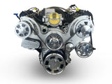 GM LS Compatible 376 c.i. Pro Series Engine - 530 Horsepower - Deluxe Dressed - Polished Pulley Kit - Holley Terminator X EFI System