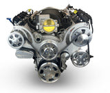GM LS Compatible 427 c.i. Pro Series Engine - 605 Horsepower - Deluxe Dressed - Polished Pulley Kit - Holley Terminator X EFI System
