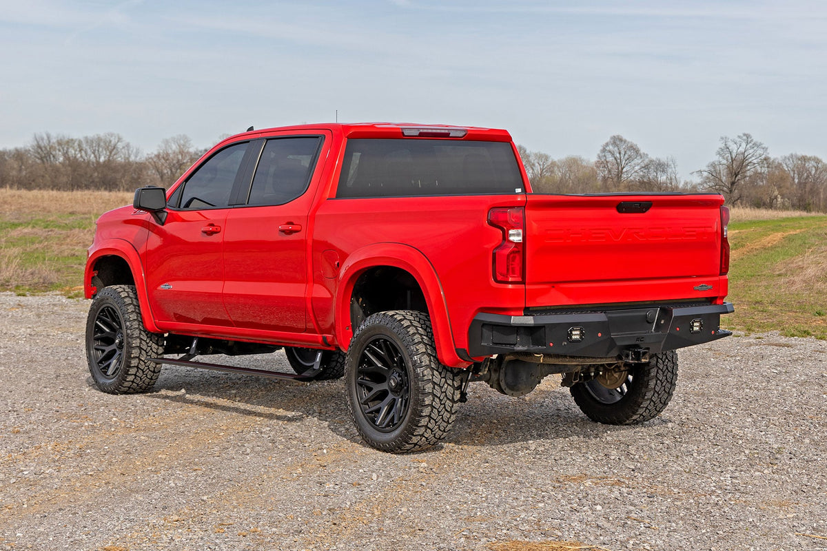 Power Running Boards Dual Electric Motor Crew Cab Silverado/Sierra 1500/2500HD/3500HD (19-26) Rough Country