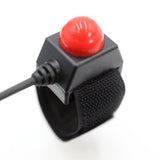 General Aviation Pilot Velcro Mount Push to Talk (PTT) Coil Cord