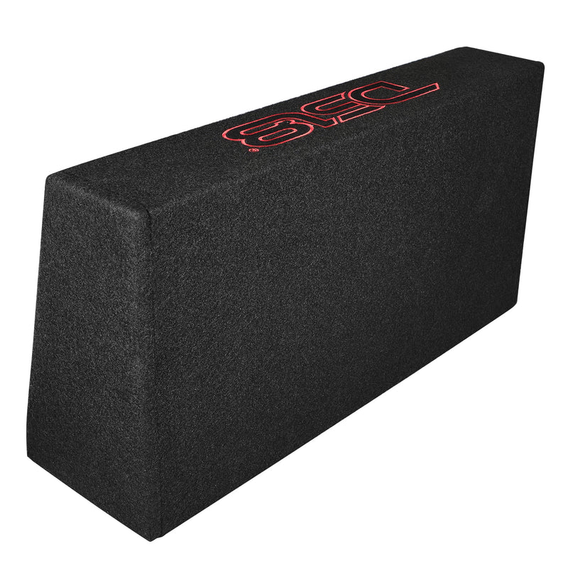 10" Active Subwoofer Shallow Enclosure with 10" Passive Subwoofer For Pickup Trucks